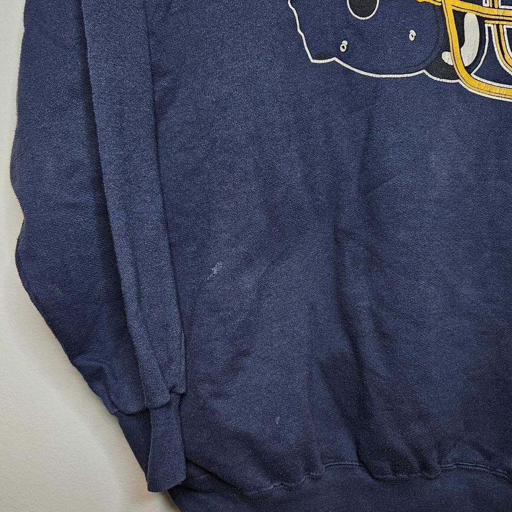 Vintage San Diego Chargers Sweatshirt Size XXL Blue NFL Football Crewneck 90s - Picture 11 of 12
